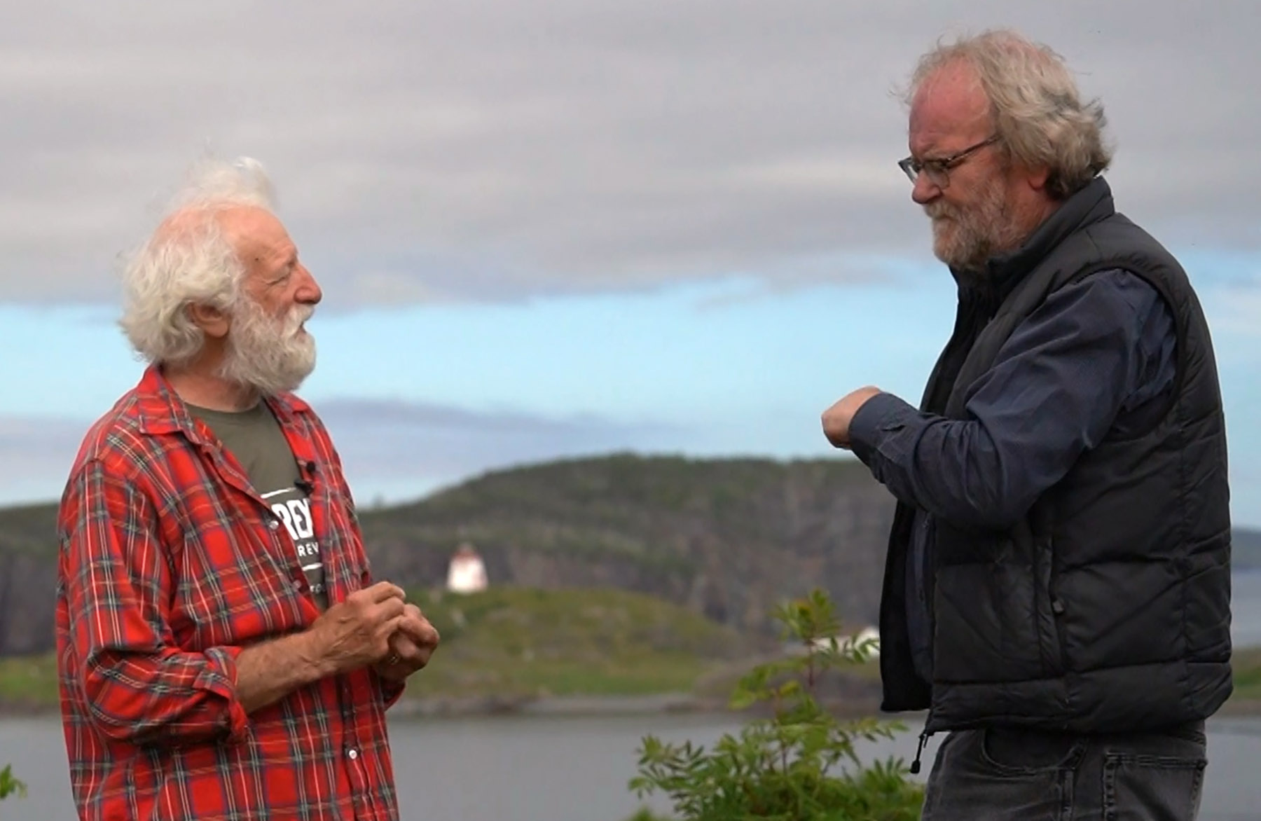 Alan Stein and Des Walsh